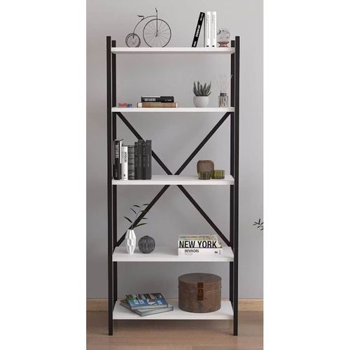 cumpără Etajeră Nex Home Troya, 63x31x145 cm, Alb (15-17-01) în Chișinău 