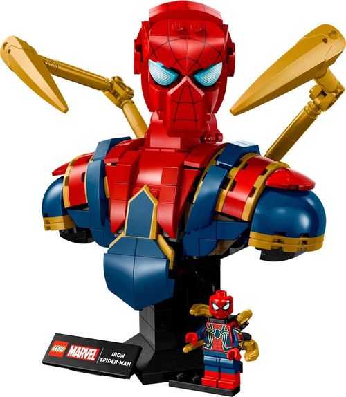 cumpără Set de construcție Lego 76326 Marvel: Iron Spider-Man Bust în Chișinău 