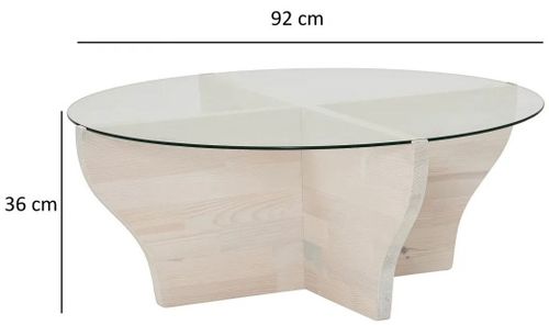 cumpără Măsuţă cafea Trendy Amfora, Alba în Chișinău 