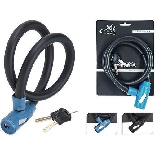 купить Аксессуар для велосипеда XQMAX 19331 Замок велосипедный 80cm 2ключа в Кишинёве 