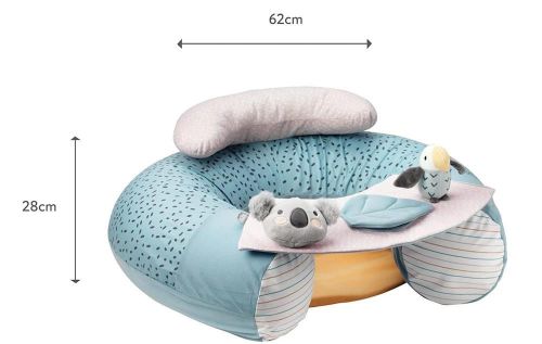 купить Гнездо для новорожденных Nuby NU ID89070 Подушка-Кресло Игровое Animal Adventure 6m+ в Кишинёве 