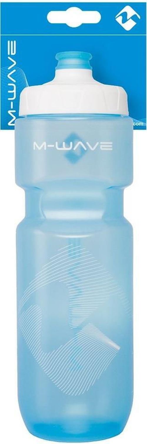 купить Бутылочка для воды M-Wave PBO 750 ml blue transparent/white в Кишинёве 
