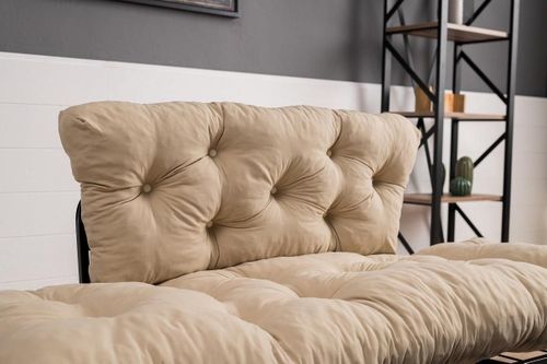 cumpără Canapea Trendy Nitta Crema, 70x85x155cm în Chișinău 
