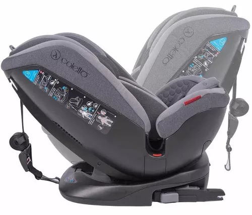 cumpără Scaun auto Coletto Scaun auto 0-36 kg (i-Size 40-150cm) Isofix Logos Black în Chișinău 