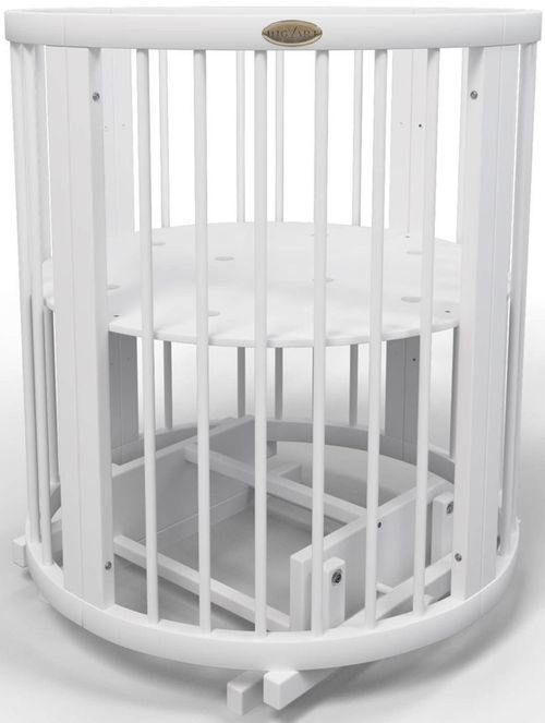 купить Кроватка Ingvart 1609003 Smart Bed Alb, 60x72x120cm в Кишинёве 