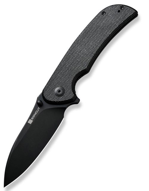 купить Нож походный Sencut S23077-3 Borzam, mâner Canvas Micarta, Liner Lock в Кишинёве 