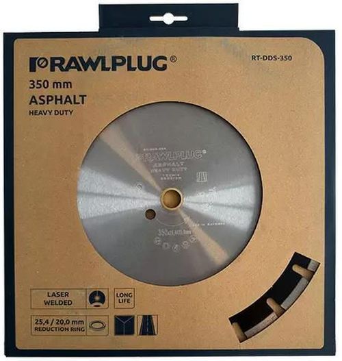 cumpără Disc de tăiere Rawlplug 202100 Disc diamantat_segment_400x25,4mm taiere asfalt RT-DDS-400 în Chișinău 