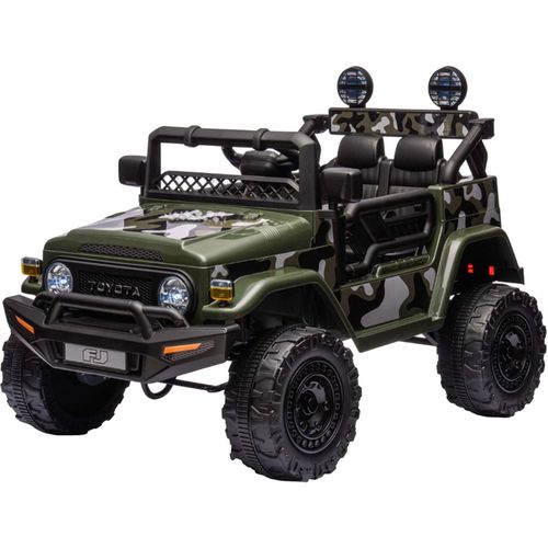 купить Электромобиль Chipolino ELJTFJ252AR SUV Toyota FJ Cruiser army, soft EVA wheels в Кишинёве 