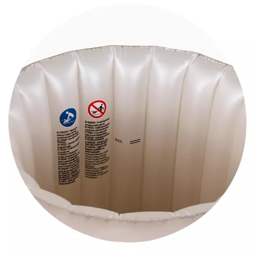 купить Ванночка Chipolino VKBNE0252LA Bubble Nest latte (ванночка надувная с насосом) в Кишинёве 