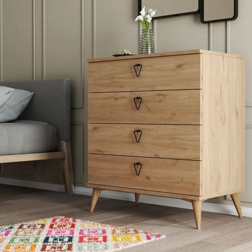купить Комод Trendy Versa, Stejar, 80x91x45cm (GTR005841) в Кишинёве 