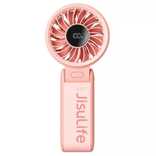 cumpără Ventilator portativ JisuLife Life7, 2.5-13h, 3600mAh, 5 viteze, Roz (KF2331326) în Chișinău 