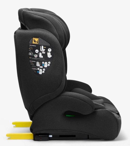 купить Автокресло Kikka Boo 31002140009 i-Bronn Black i-Size, 76-150 cm в Кишинёве 
