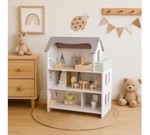 cumpără Căsuță pentru păpuși Baby Mix 58990 Montessori Wood în Chișinău 