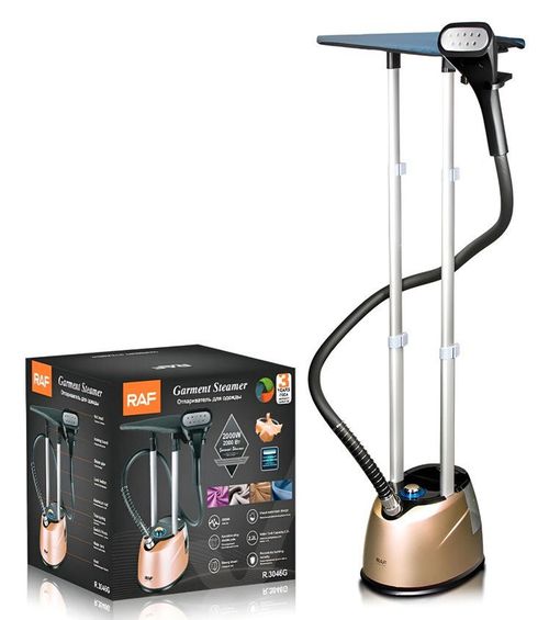 купить Отпариватель вертикальный Raf R.3046G, 2000W, Gold в Кишинёве 