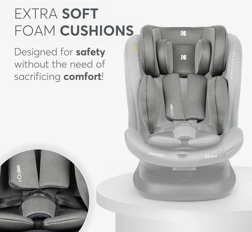 cumpără Scaun auto Kikka Boo 31002100057 i-Cruise Light Grey i-Size, 40-150 cm în Chișinău 