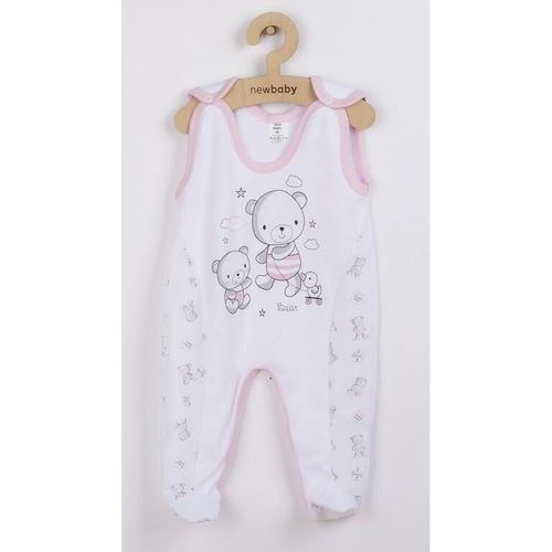 купить Детское постельное белье New Baby 36714 человечек без рукавов Bears pink 50 в Кишинёве 