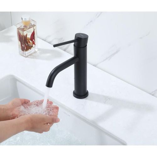 cumpără Baterie lavoar Frap F 10807- 6 (lavoar) INOX NEGRU în Chișinău 