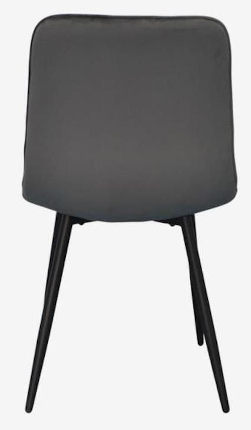 купить Комплект стол и стулья Evelin di Costacurta стол DT 404-6B + 3 стула YTC-080B Dark grey в Кишинёве 