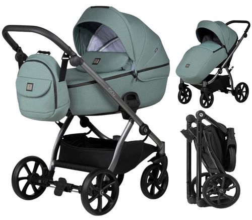 купить Детская коляска Tutis 2in1 UNO5+ 143 2/1 Menta (1402143) в Кишинёве 