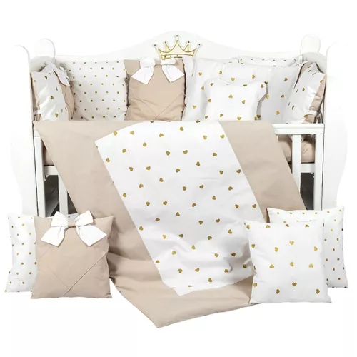 купить Детское постельное белье PernaMea Set lenjerie 8 piese Perne Maro (PM.101650/1) в Кишинёве 