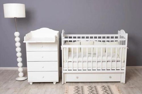 cumpără Pătuț Incanto Sofi (KR-0012/0С) White în Chișinău 