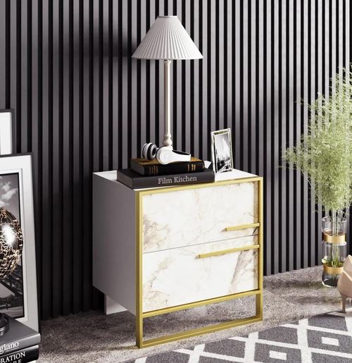 купить Тумбочка Trendy Polka, AurAlb, 50x52x39cm в Кишинёве 