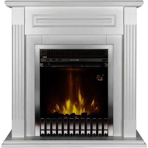 купить Камин электрический ArtFlame Orina & Gala silver, 900x900x270mm, Alb в Кишинёве 