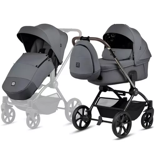 купить Детская коляска Tutis 2in1 GIO PLUS Grigio Grey (1552133) в Кишинёве 