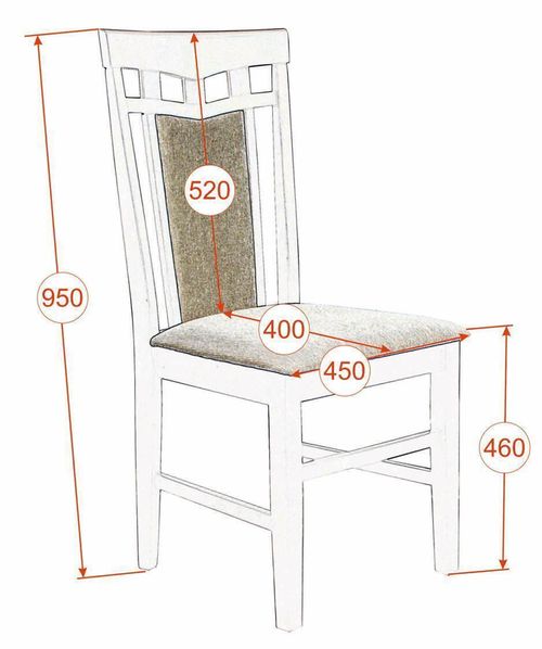 купить Комплект стол и стулья Evelin di Costacurta стол HV-24 V White + 6 стульев Deepa R White/Grey в Кишинёве 