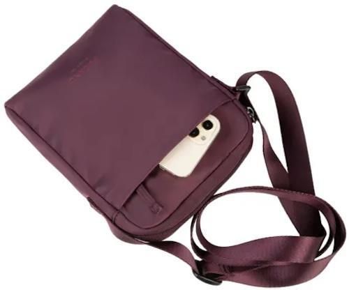 cumpără Geantă de umăr Tucano BSPILLOSB-PP Shoulder Vertical Bag Spillo, Dark Purple în Chișinău 