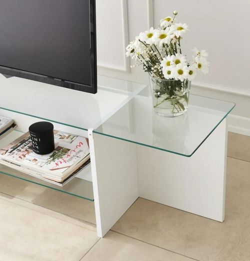 cumpără Comodă TV Trendy Evadare, Alb 158x40x35cm în Chișinău 