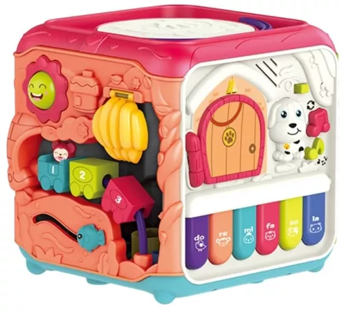 cumpără Jucărie Chipolino DIG02469865 Cub interactiv 6 în 1 Pian în Chișinău 