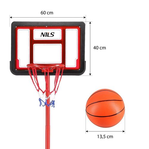 купить Баскетбольная корзина Nils SL-00014257 Stand baschet h=1.47–1.97m d=28cm ZDK881A 10-20-007 в Кишинёве 