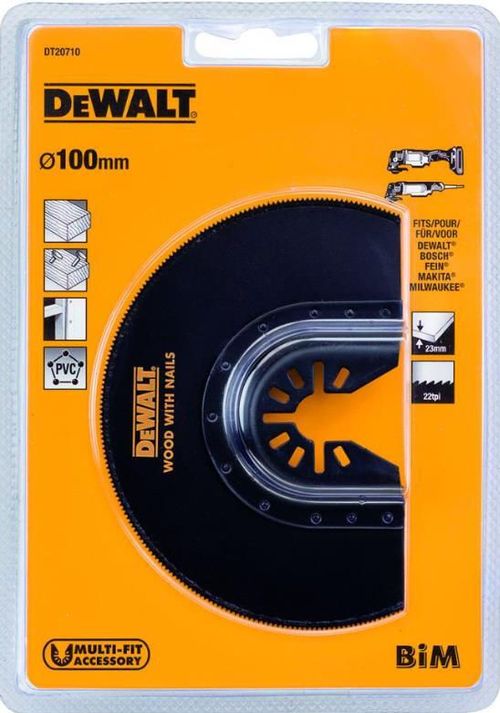 cumpără Set de tubulare, bite, duze DeWalt DT20710-QZ Panza p/u multitool în Chișinău 