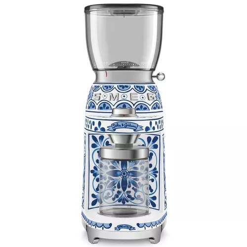 купить Кофемолка SMEG CGF01DGBEU Blu Mediterraneo Dolce&Gabbana в Кишинёве 