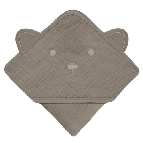 cumpără Accesoriu pentru baie Lionelo Prosop copii din muselina 80x80cm Beige Capuccino în Chișinău 