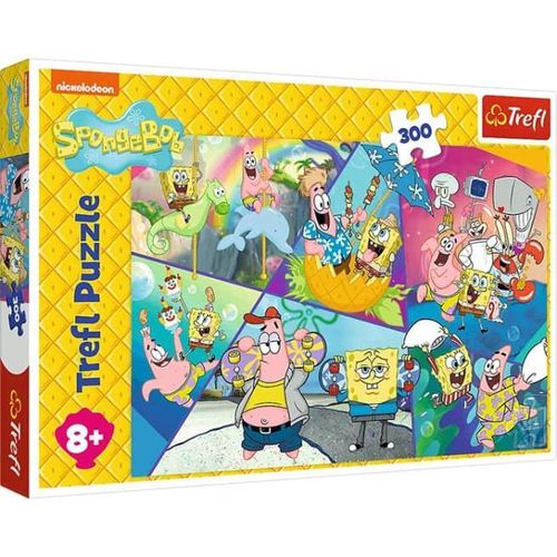 cumpără Puzzle Trefl 23038 SpongeBob in Bikini Bottom, 300el în Chișinău 