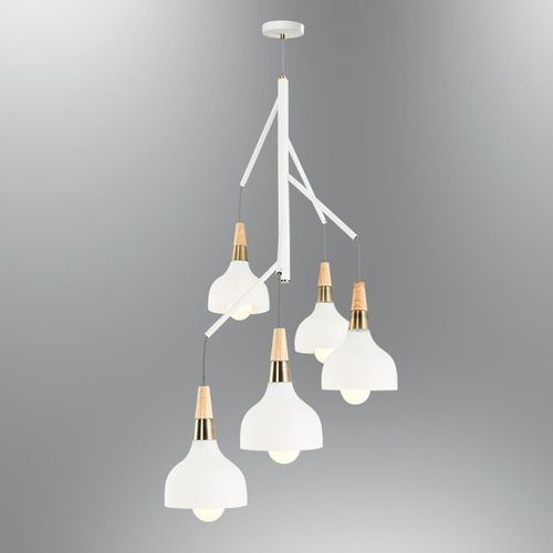 cumpără Corp de iluminat interior Ozcan Lustra 5021-5A (white) în Chișinău 