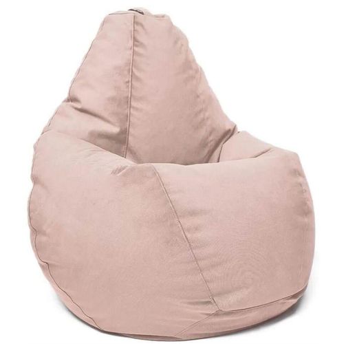 купить Кресло-мешок BeanBag BM5977, Кресло Груша из велюра Maserrati, XL, кремовый в Кишинёве 