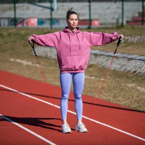 купить Эспандер HMS 3738 Expander SET (5 tube+manere+curele+husa) (17-35-035) в Кишинёве 