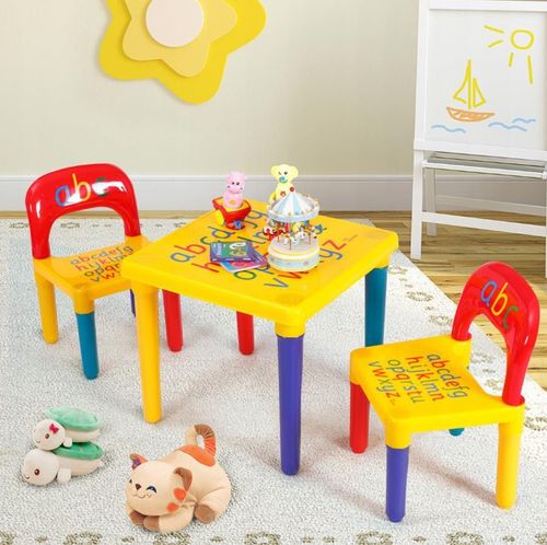 cumpără Set de mobilier pentru copii Costway HW64034 (Multicolor) în Chișinău 