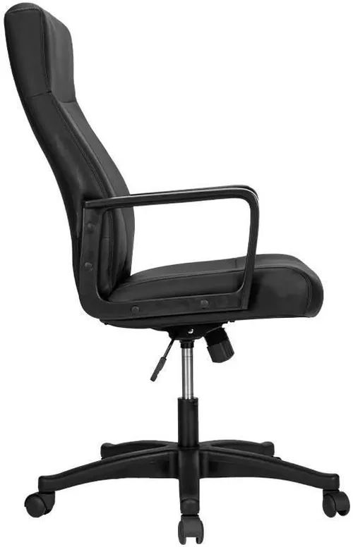 cumpără Fotoliu de birou Deli 4519 эко кожа, черное în Chișinău 