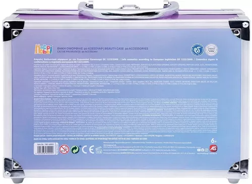 купить Набор для творчества As Kids 1081-60009 Happi Hobbi Beauty Case, 30 Аксессуаров в Кишинёве 