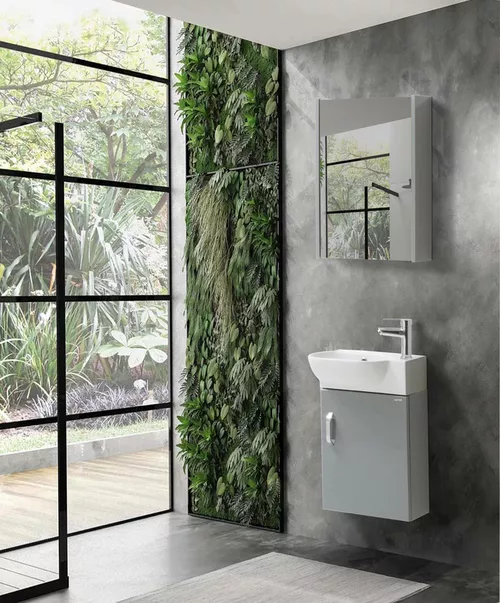 cumpără Dulap pentru lavoar Martat Pera 45cm (grey) (13233) în Chișinău 