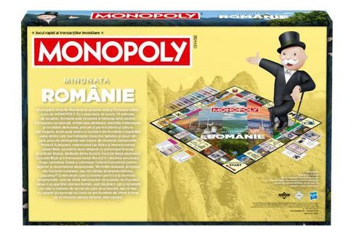 cumpără Joc educativ de masă Winning Moves WM04757-ROM-6 Monopoly, Minunata Românie (ro) în Chișinău 