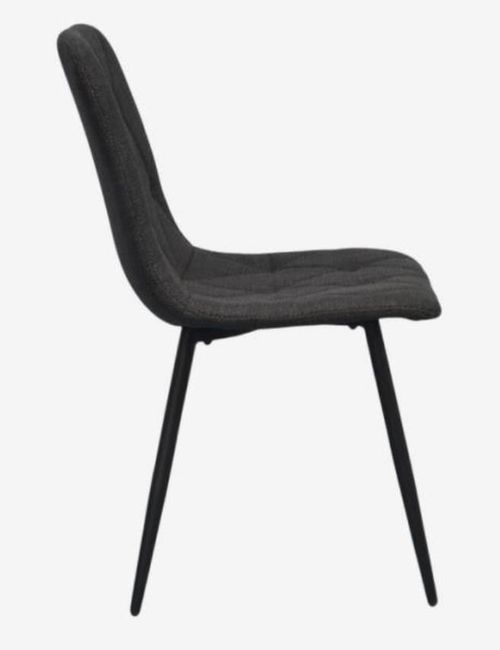 купить Комплект стол и стулья Evelin di Costacurta стол DT-431-3R B + 4 стула YTC-080B Dark grey в Кишинёве 