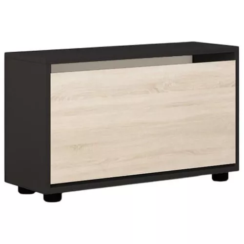 cumpără Raft pentru încălțăminte Mobildor-Lux Leo 50x27x47H cm Anthracite/Sonoma în Chișinău 