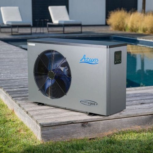 cumpără Încălzitor de apă pentru piscină Azuro 3EXX0722 Pompă de căldură inverter pentru piscine, 55m³, 12kw, Wi-Fi în Chișinău 