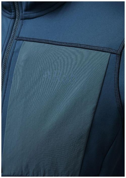 купить Одежда для спорта Rab Jacheta barbati Superflux Hoody Tempest Blue XL (QFG-13-TMB-XLG) в Кишинёве 