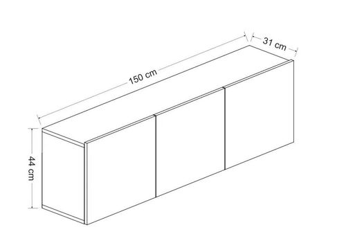 cumpără Comodă TV Trendy GTR000194, alb în Chișinău 